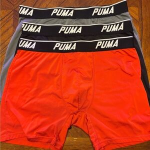 Puma size large boxer brief 3 pack